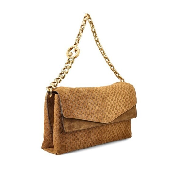 Gucci Rectangular Shoulder Bag With Textured Calfskin - NWT - Picture 3 of 4